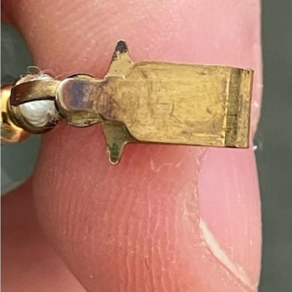 Vintage Mint Green Acrylic Lucite Beaded Necklace - Picture 5 of 5